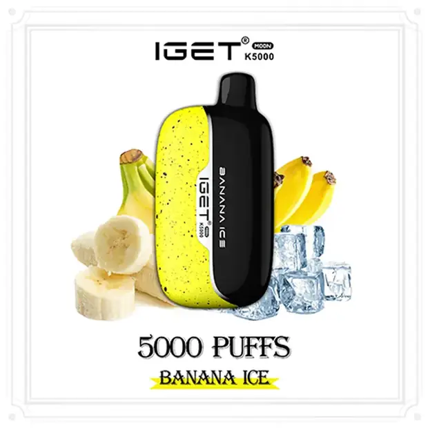 Banana Ice – IGET Moon 5000 Puffs IGET Moon — buy IGET vape online in Australia