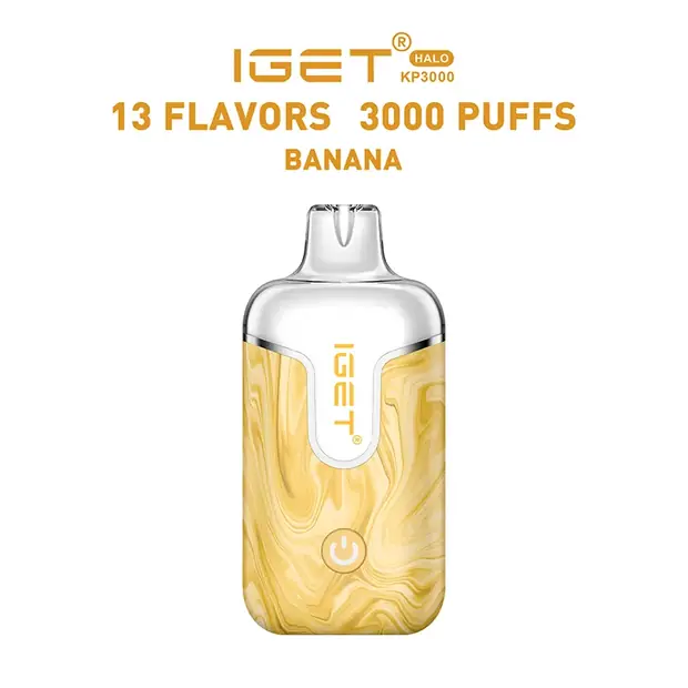 Banana – IGET Halo Vape Kit 3000 Puffs IGET Halo Vape Kit — buy IGET vape online in Australia