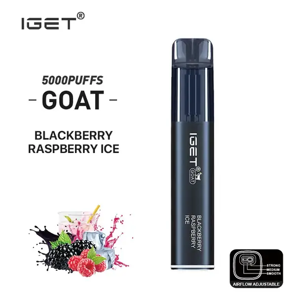 Blackberry Raspberry Ice – IGET Goat 5000 Puffs IGET Goat — buy IGET vape online in Australia
