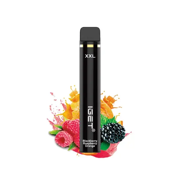 Blackberry Raspberry Orange – IGET XXL 1800 Puffs IGET XXL — buy IGET vape online in Australia