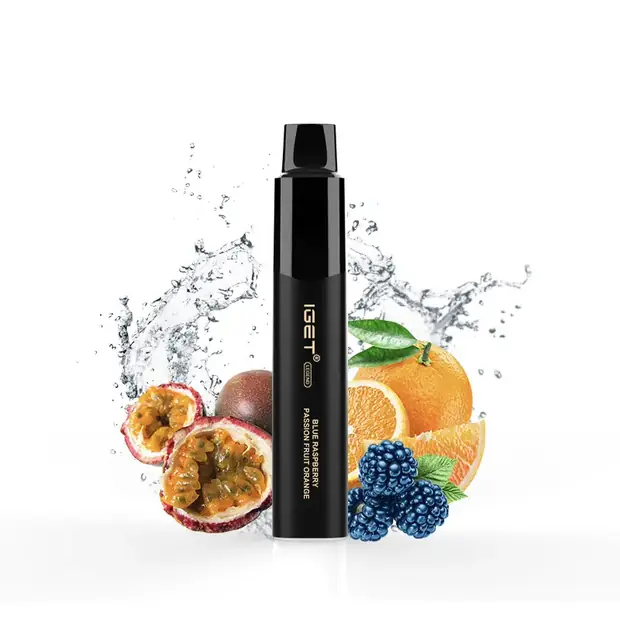 Blue Raspberry Passion Fruit Orange – IGET Legend 4000 Puffs IGET Legend — buy IGET vape online in Australia