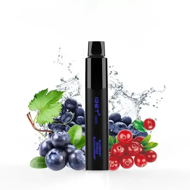 Blueberry Berries Blackcurrant – IGET Legend 4000 Puffs IGET Legend — buy IGET vape online in Australia