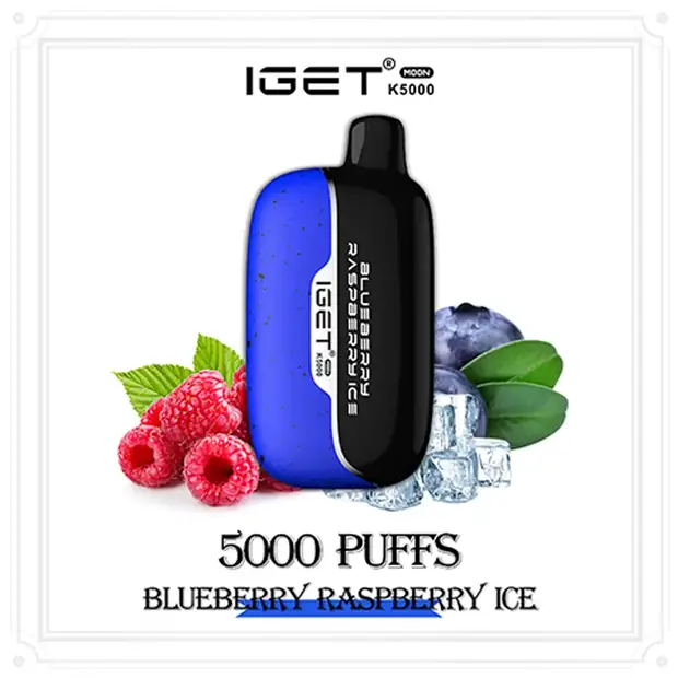 Blueberry Raspberry Ice – IGET Moon 5000 Puffs IGET Moon — buy IGET vape online in Australia
