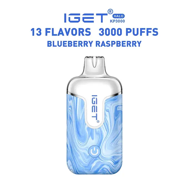Blueberry Raspberry – IGET Halo Vape Kit 3000 Puffs IGET Halo Vape Kit — buy IGET vape online in Australia
