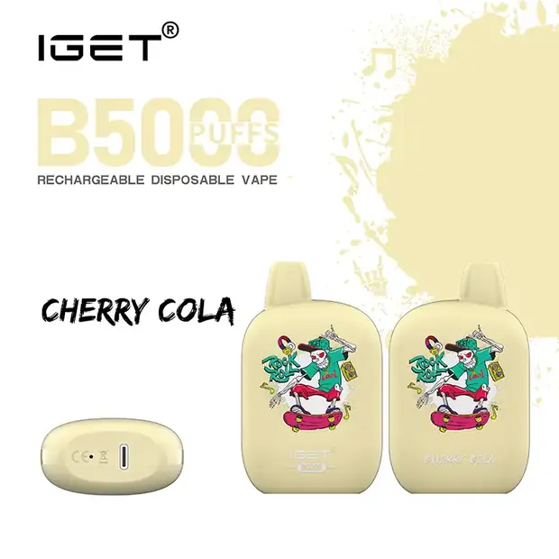 Cherry Cola – IGET B5000 IGET B5000 — buy IGET vape online in Australia