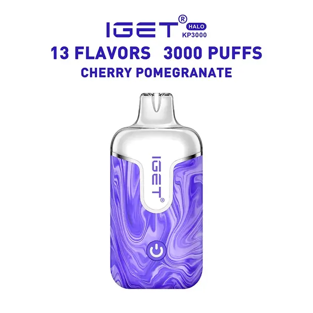 Cherry Pomegranate – IGET Halo Vape Kit 3000 Puffs IGET Halo Vape Kit — buy IGET vape online in Australia