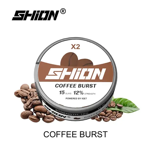 Coffee Burst – IGET SHION X2 Nicotine Pouch 12mg IGET Shion X2 Nicotine Pouch — buy IGET vape online in Australia