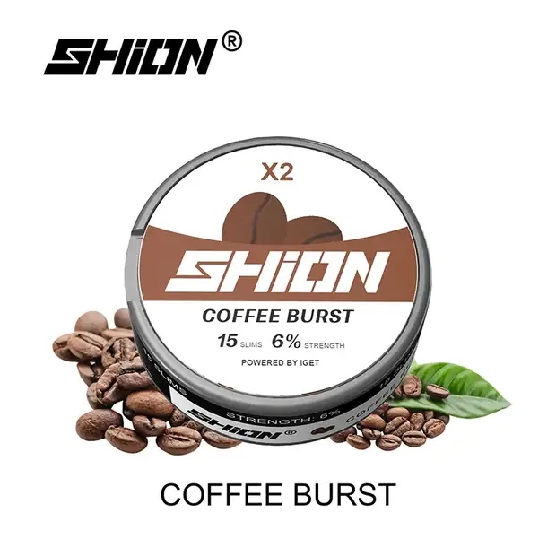 Coffee Burst – IGET SHION X2 Nicotine Pouch 6mg IGET Shion X2 Nicotine Pouch — buy IGET vape online in Australia