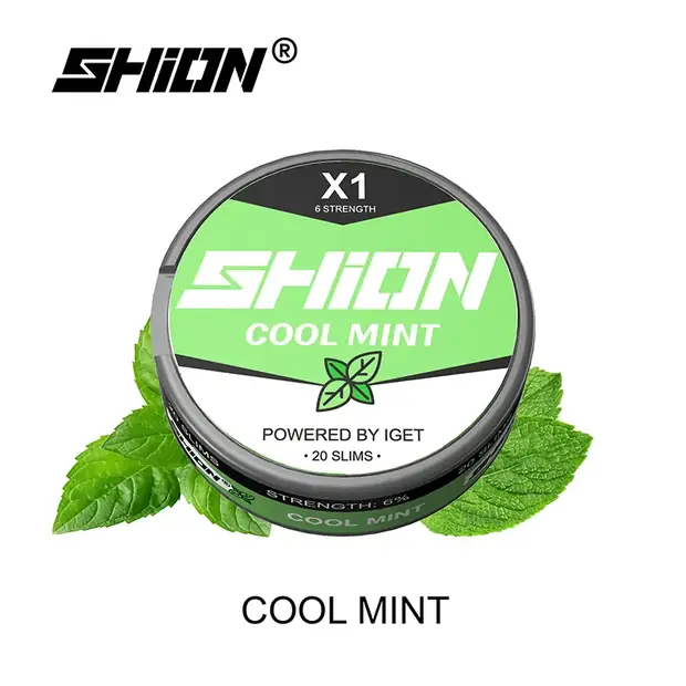 Cool Mint – IGET SHION X1 Nicotine Pouch 6mg IGET Shion X1 Nicotine Pouch — buy IGET vape online in Australia