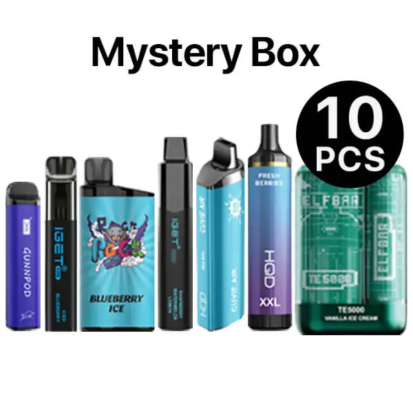 Disposable Vape Mystery Box (10PCS) IGET Wholesale — buy IGET vape online in Australia