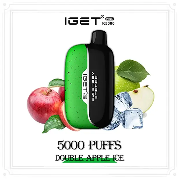 Double Apple Ice – IGET Moon 5000 Puffs IGET Moon — buy IGET vape online in Australia