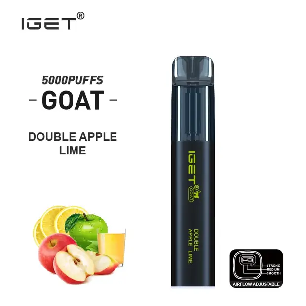 Double Apple Lime – IGET Goat 5000 Puffs IGET Goat — buy IGET vape online in Australia