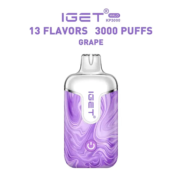 Grape – IGET Halo Vape Kit 3000 Puffs IGET Halo Vape Kit — buy IGET vape online in Australia