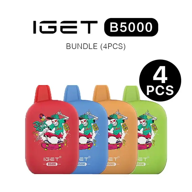 IGET B5000 Bundle (4PCS) IGET B5000 — buy IGET vape online in Australia