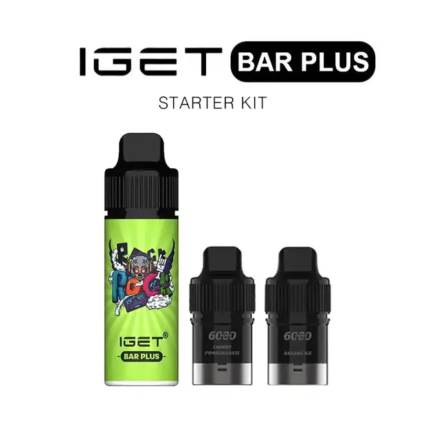 IGET Bar Plus Starter Kit (3PCS) IGET Bar Plus — buy IGET vape online in Australia