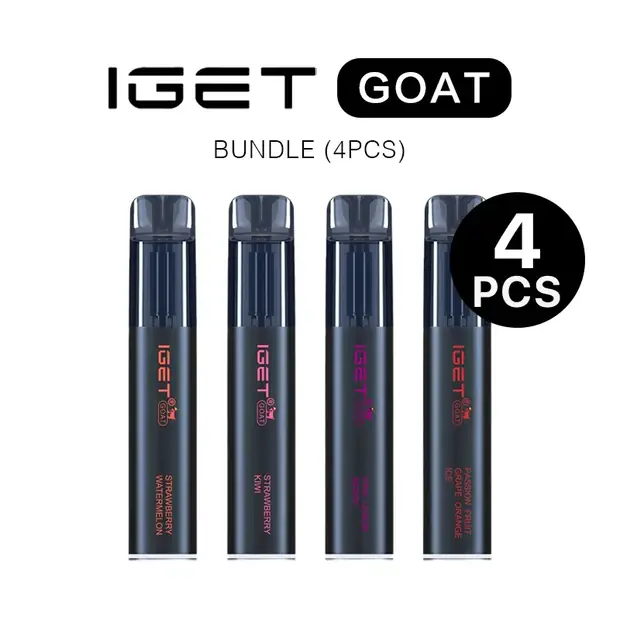IGET Goat Bundle (4PCS) IGET Goat — buy IGET vape online in Australia