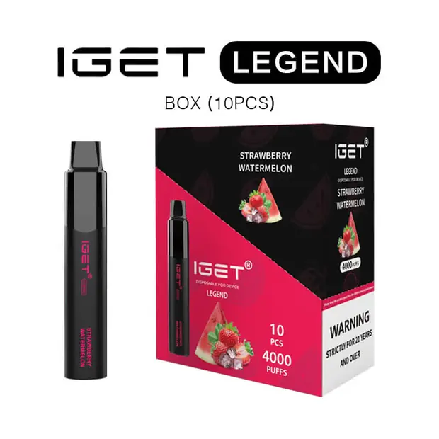 IGET Legend Box (10PCS) IGET Wholesale — buy IGET vape online in Australia