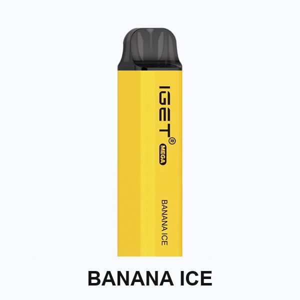 Banana Ice IGET Mega 3000 IGET Mega — buy IGET vape online in Australia