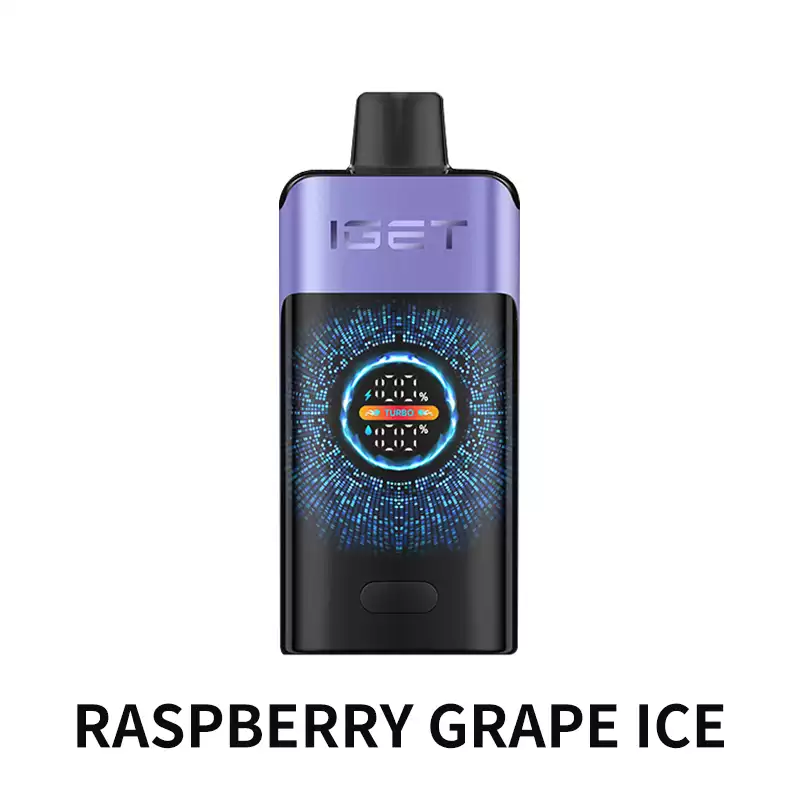 Raspberry Grape Ice IGET One 12000 Puffs IGET One — buy IGET vape online in Australia