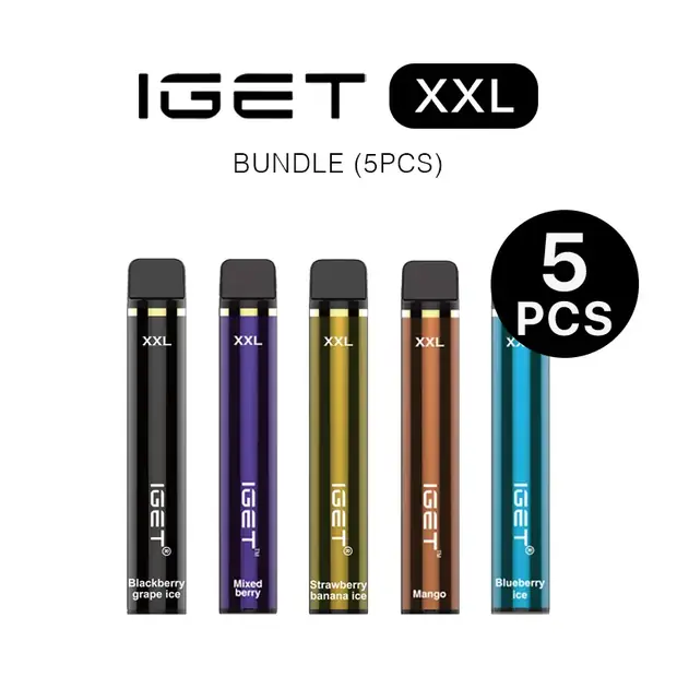 IGET XXL Bundle (5PCS) IGET Wholesale — buy IGET vape online in Australia