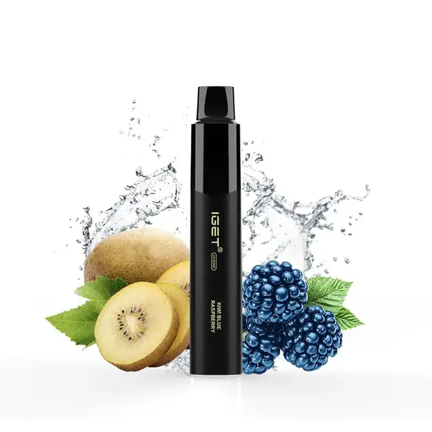 Kiwi Blue Raspberry – IGET Legend 4000 Puffs IGET Legend — buy IGET vape online in Australia