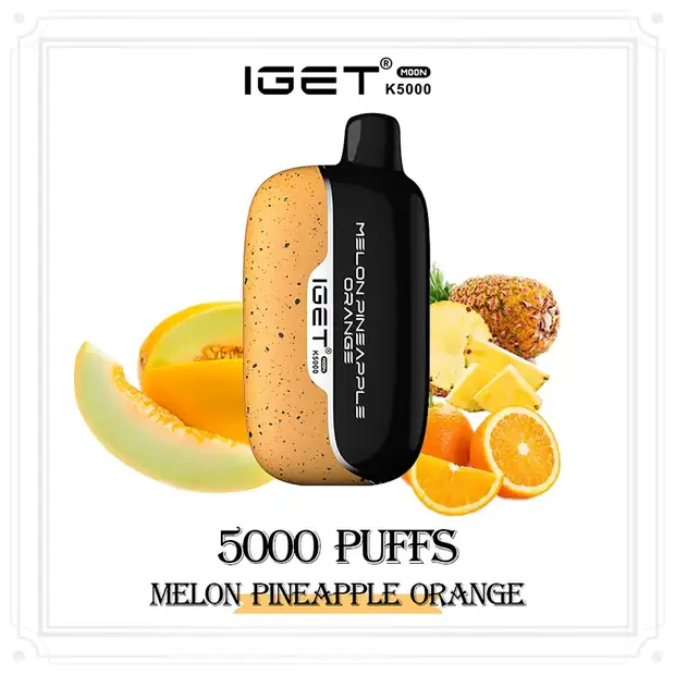 Melon Pineapple Orange – IGET Moon 5000 Puffs IGET Moon — buy IGET vape online in Australia