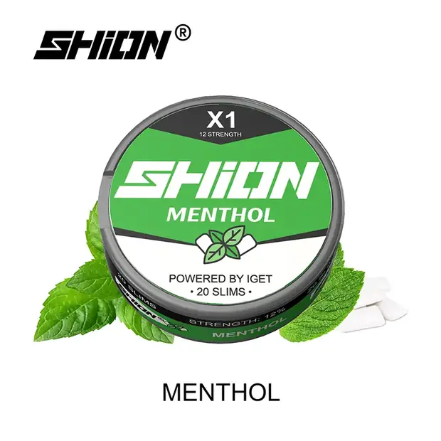 Menthol – IGET SHION X1 Nicotine Pouch 12mg IGET Shion X1 Nicotine Pouch — buy IGET vape online in Australia