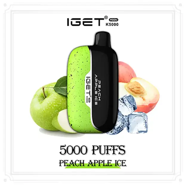 Peach Apple Ice – IGET Moon 5000 Puffs IGET Moon — buy IGET vape online in Australia