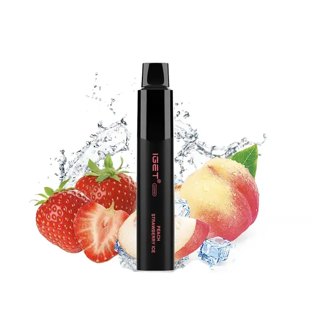 Peach Strawberry Ice – IGET Legend 4000 Puffs IGET Legend — buy IGET vape online in Australia