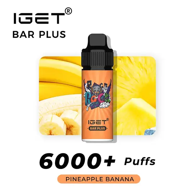 Pineapple Banana – IGET Bar Plus 6000 Puffs IGET Bar Plus — buy IGET vape online in Australia