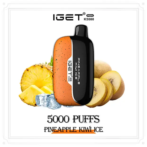 Pineapple Kiwi Ice – IGET Moon 5000 Puffs IGET Moon — buy IGET vape online in Australia