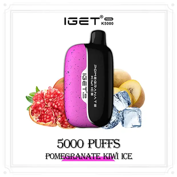 Pomegranate Kiwi Ice- IGET Moon 5000 Puffs IGET Moon — buy IGET vape online in Australia
