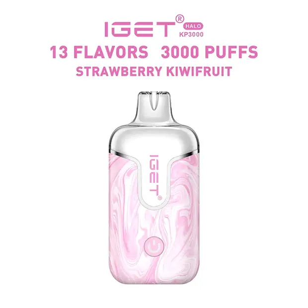 Strawberry Kiwifruit – IGET Halo Vape Kit 3000 Puffs IGET Halo Vape Kit — buy IGET vape online in Australia