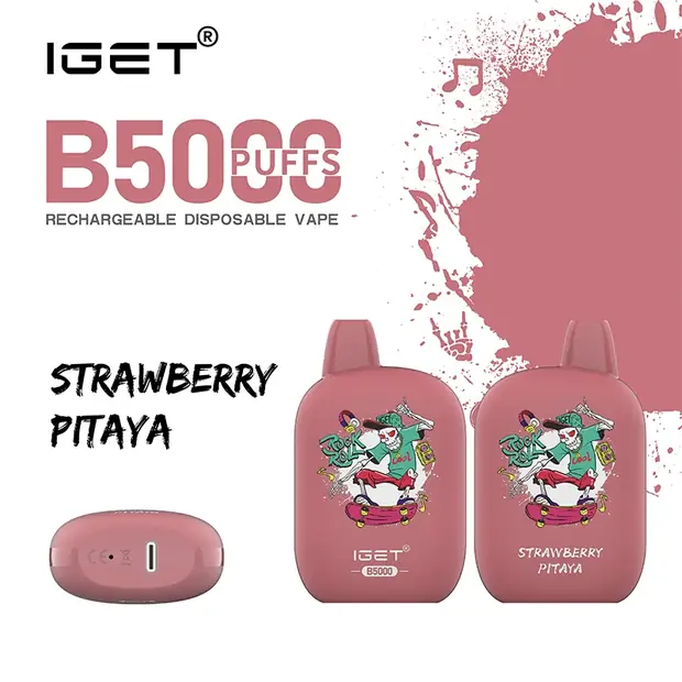 Strawberry Pitaya – IGET B5000 IGET B5000 — buy IGET vape online in Australia