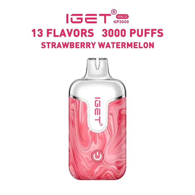Strawberry Watermelon – IGET Halo Vape Kit 3000 Puffs IGET Halo Vape Kit — buy IGET vape online in Australia