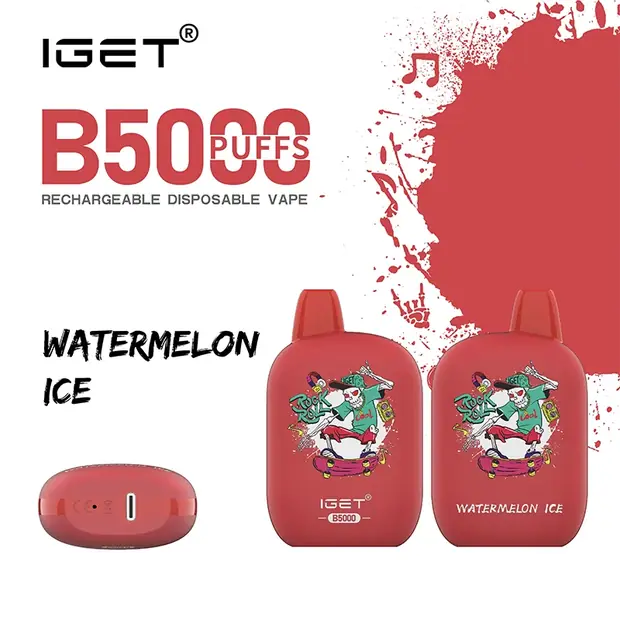 Watermelon Ice – IGET B5000 IGET B5000 — buy IGET vape online in Australia
