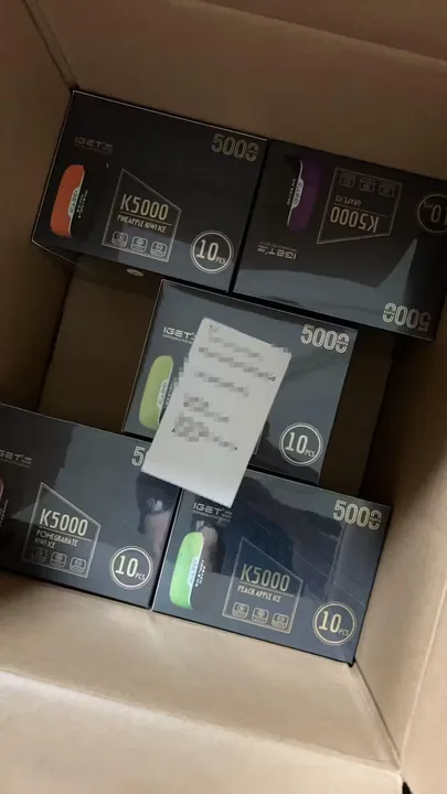 Customer IGET vape order photo